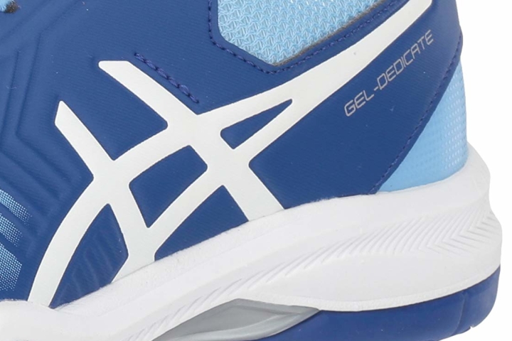 Asics Gel Dedicate 5 Logo